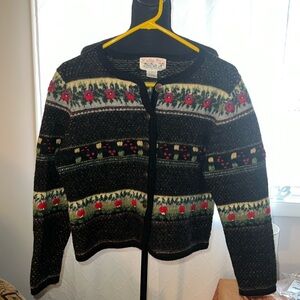 Vintage Tally Ho sweater button down size large